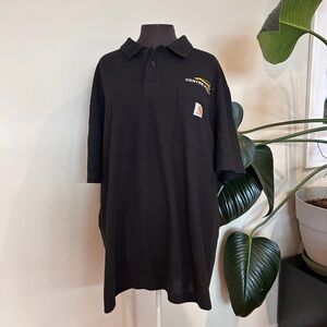 Carhartt men’s black polo shirt